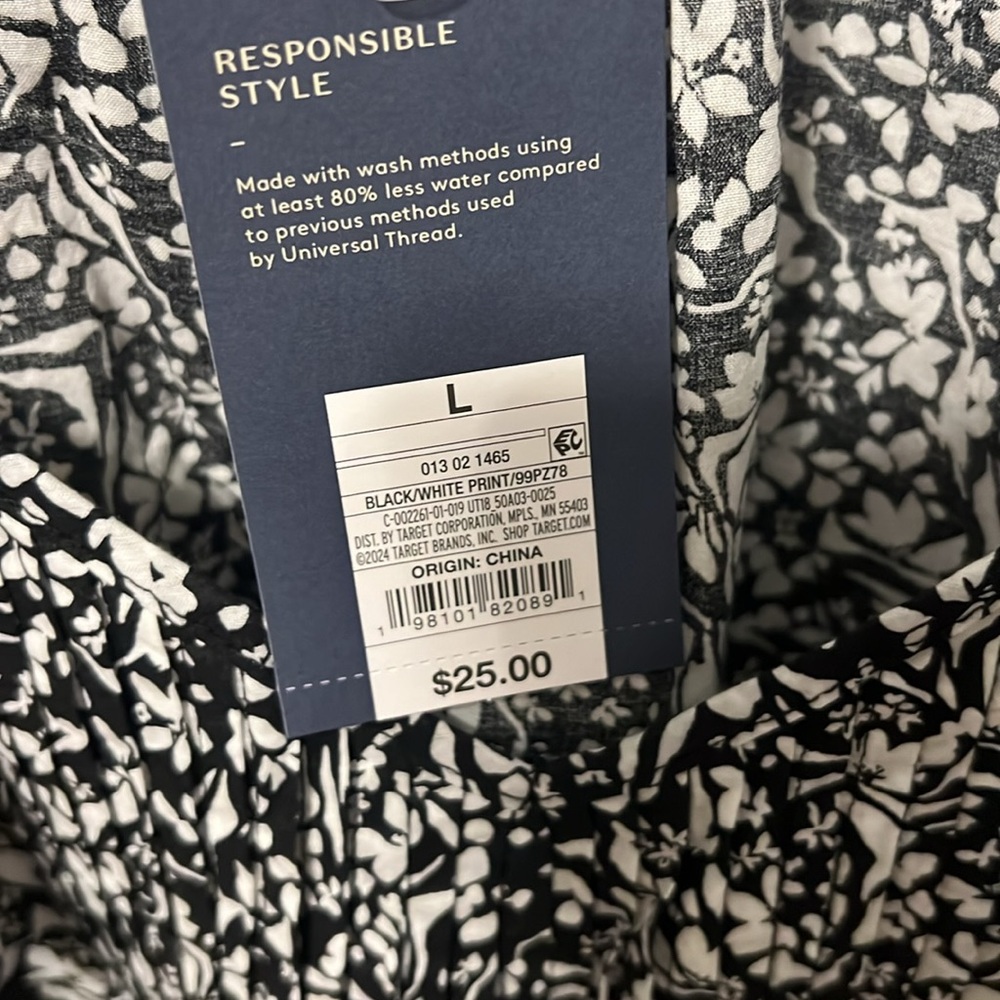 Universal thread ruffle short sleeve blouse - Picture 5 of 6